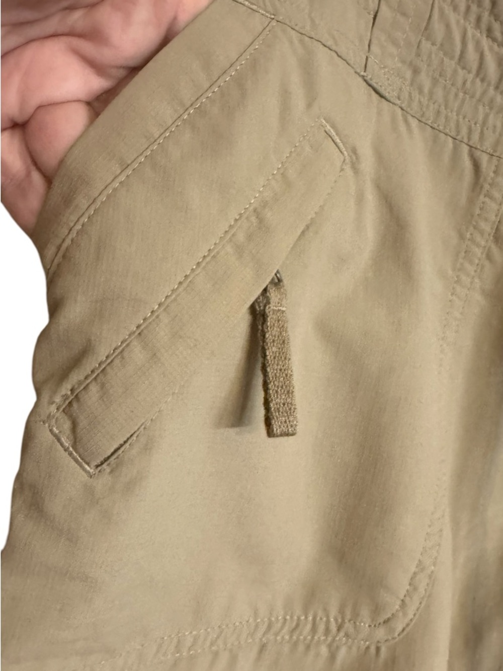 The North Face Tan Women's Cargo Pants SIZE: 4 Short #14 - Picture 5 of 10